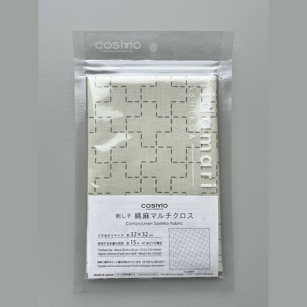 COSMO Sashiko Preprinted  Fabric