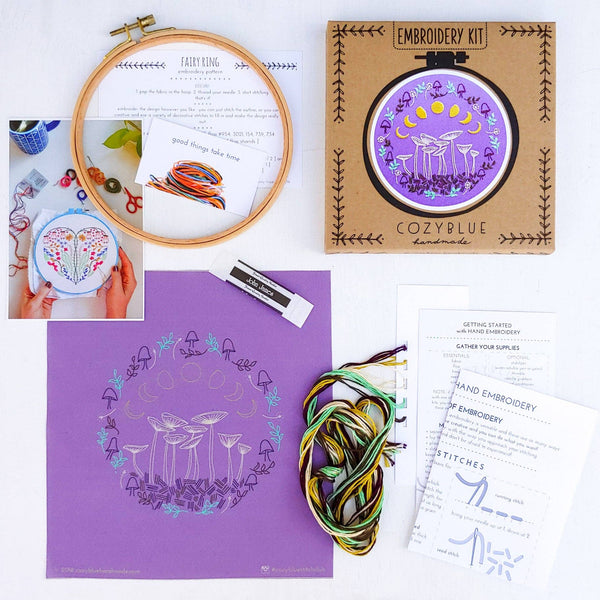 The more the merrier embroidery kit