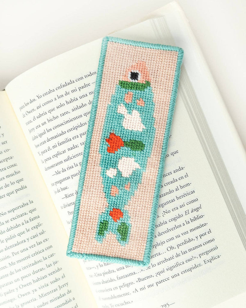 Portuguese Sardine Bookmark Needlepoint Kit
