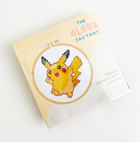 Pikachu - DIY Cross Stitch Kit