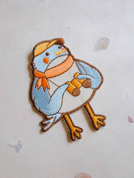Birder Iron-On Patch (New Size 3” x 2.25”)