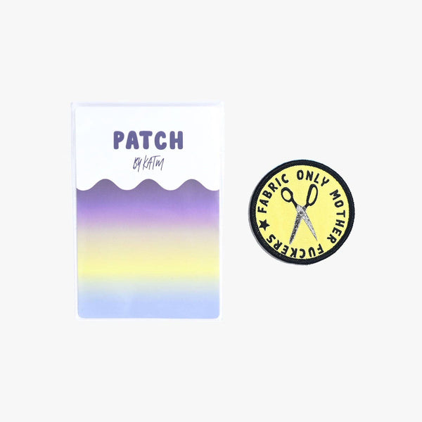 Fabric Only M*ther F*ckers Iron On Patch| KATM
