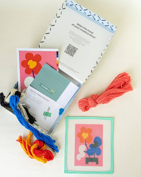 Mickebana Trio Kids - Needlepoint Kit for Kids