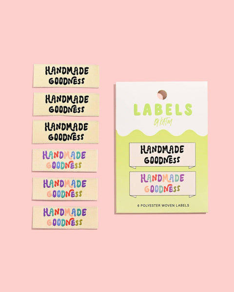 Handmade Goodness Woven Labels | KATM