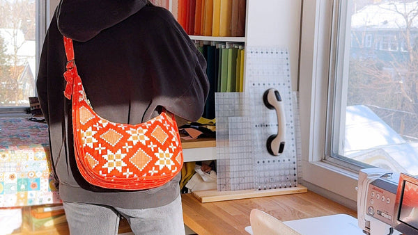Crescentwood Quilted Bag Paper Pattern