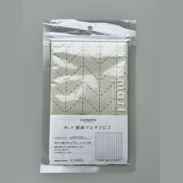 COSMO Sashiko Preprinted  Fabric