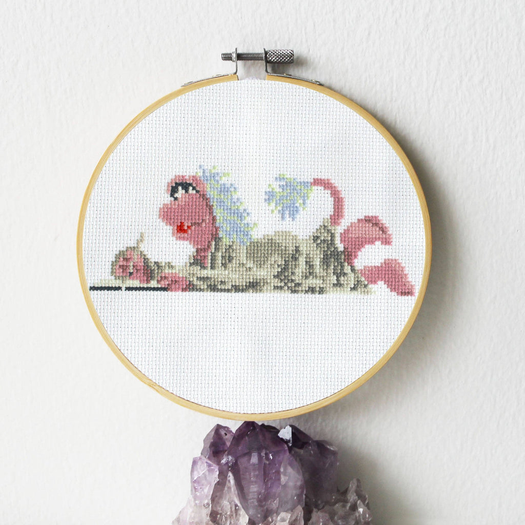 Fraggle Rock: Mokey Fraggle Counted Cross Stitch Kit