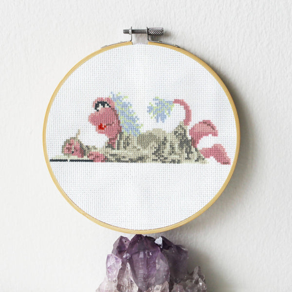 Fraggle Rock: Mokey Fraggle Counted Cross Stitch Kit