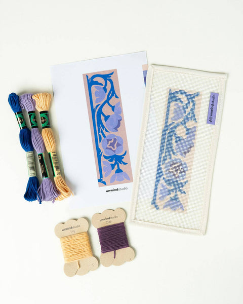 Bluebell Bookmark Needlepoint Kit