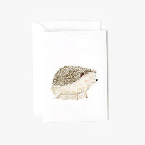 Hedgehog mini enclosure notecard