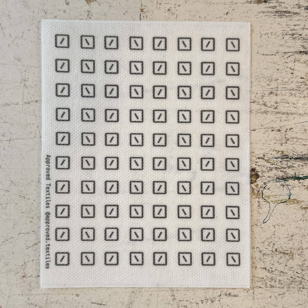 Little Squares . Minimal Mending Series