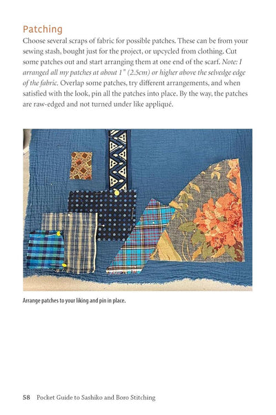 Pocket Guide to Sashiko & Boro Stitching- Carry Along Guide