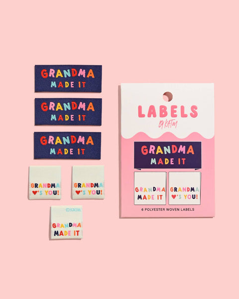 Grandma Made It Labels |