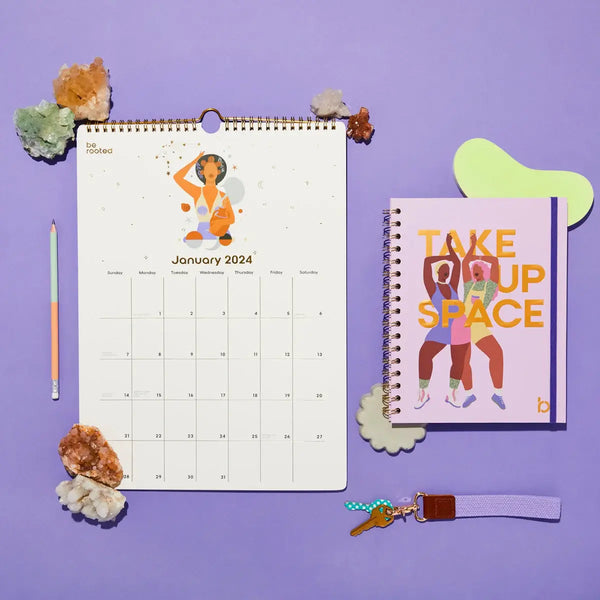 Take Up Space Undated Self-Care Planner