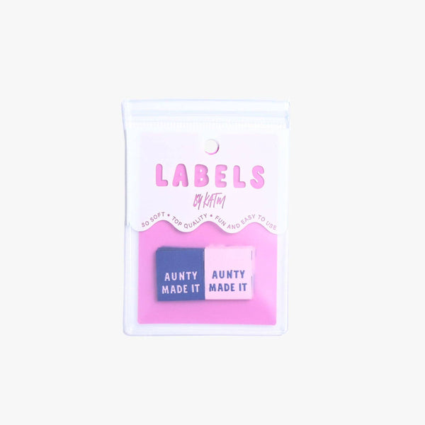 Aunty Made It Woven Labels | KATM