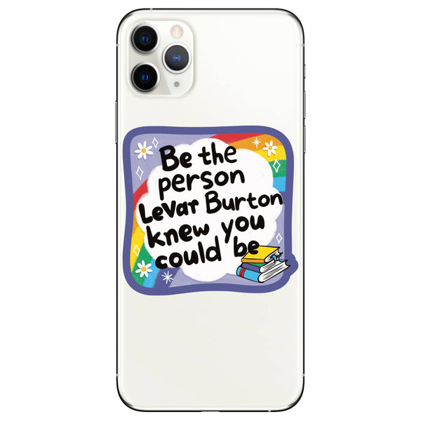 Book Role Model Nostalgia Rainbow High Quality Vinyl Sticker
