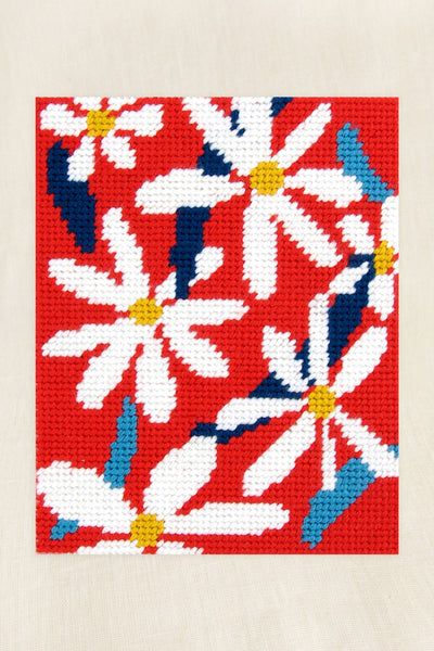 DMC Designer Needlepoint Tapestry Kit - Daisies
