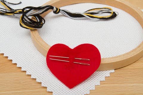 I Love Curse Words Deluxe Cross Stitch Kit