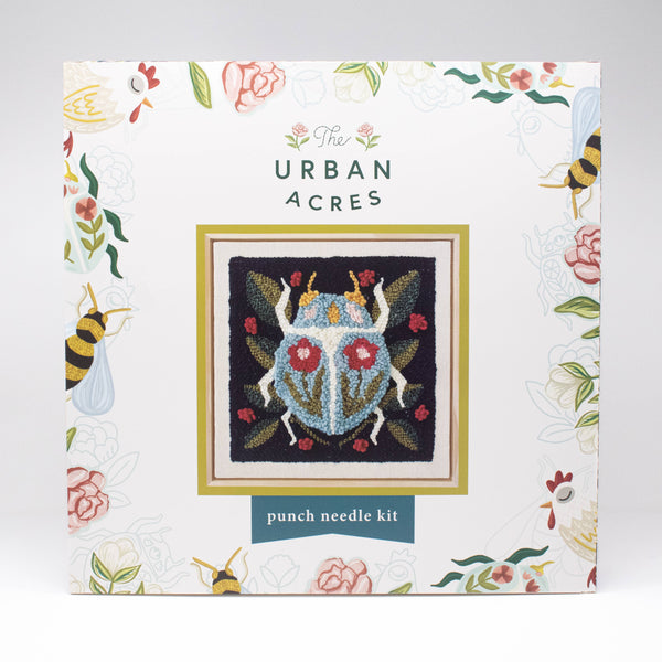 Spring Beetle Punch Needle Frame Kit 