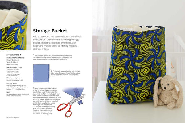 Sewing for Children with African Wax Print Fabric by Adaku Parker