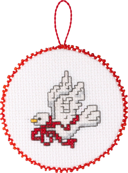 Bucilla Classic Christmas Cross Stitch set of 30