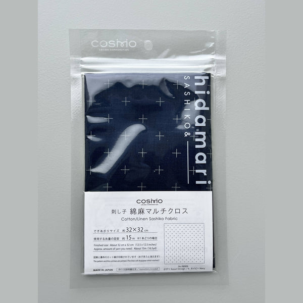 COSMO Sashiko Preprinted  Fabric