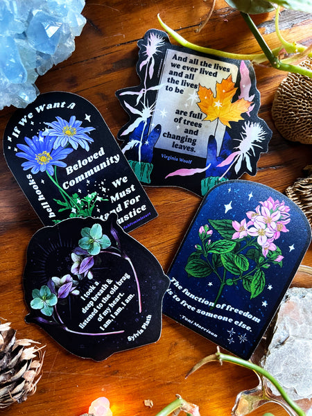 Toni Morrison Sticker: The function of freedom