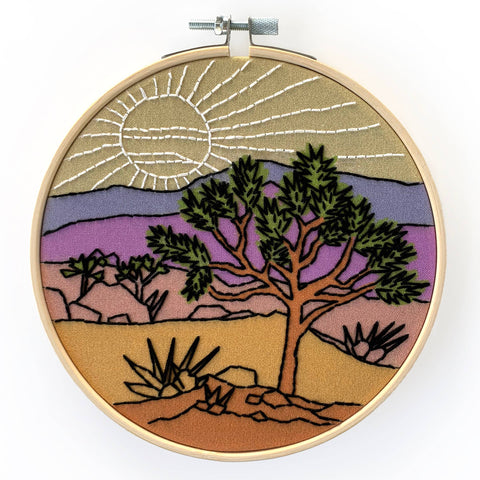 Joshua Tree Embroidery Kit