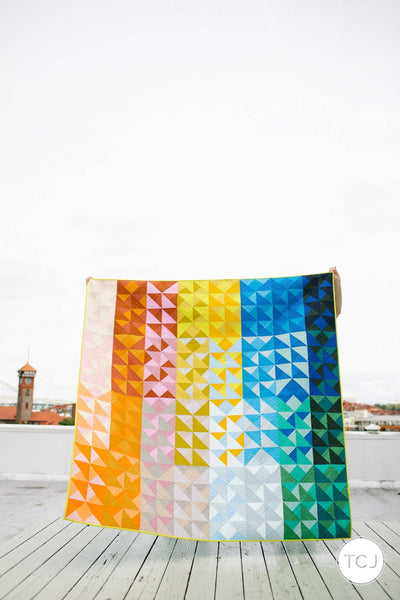 Color Chaos Quilt Pattern - Printed