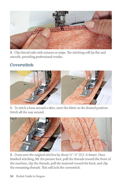 Pocket Guide to Sergers - Use Your Machine with Confidence