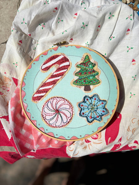Christmas Cookie Embroidery Project