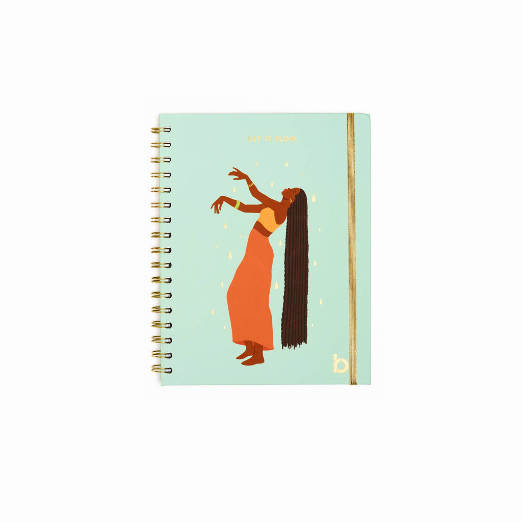 Let It Flow Wellness Self-Care Undated Planner