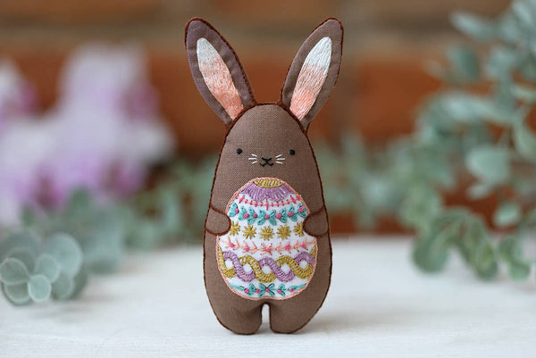*Limited Edition*  Chocolate Bunny Embroidery Kit (2026)