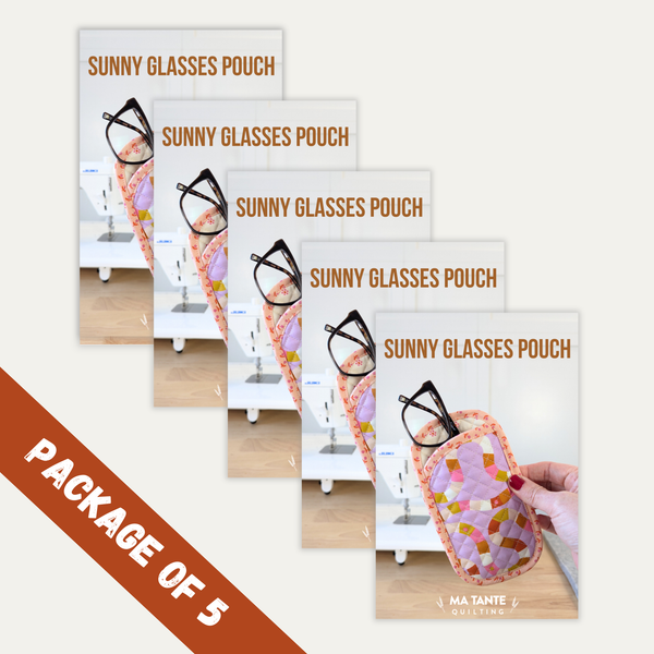 Sunny Glasses Pouch (Paper Pattern)