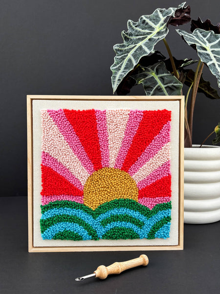 Rise & Shine by Melody Miller - Punch Needle Frame Kit