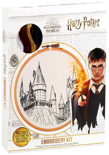 Harry Potter Embroidery by Deborah Wilding