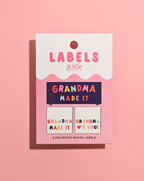 Grandma Made It Labels |