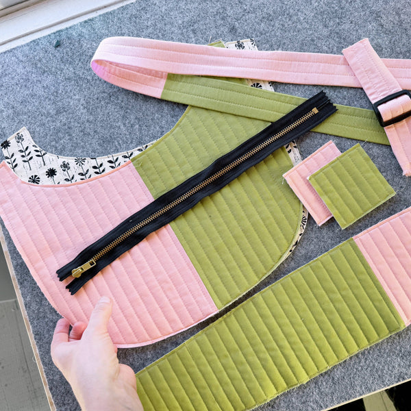 Crescentwood Quilted Bag Paper Pattern