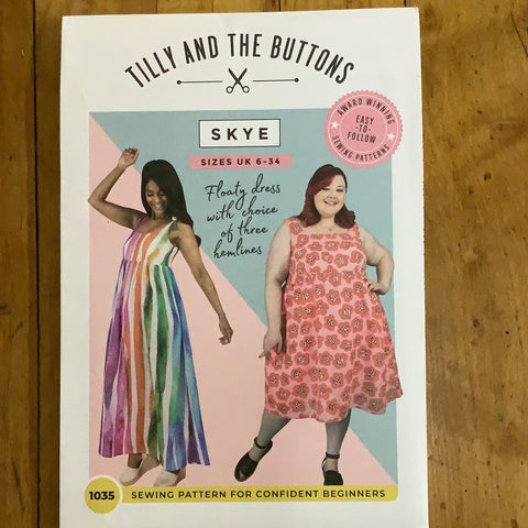 Skye Dress Pattern - Tilly and The Buttons