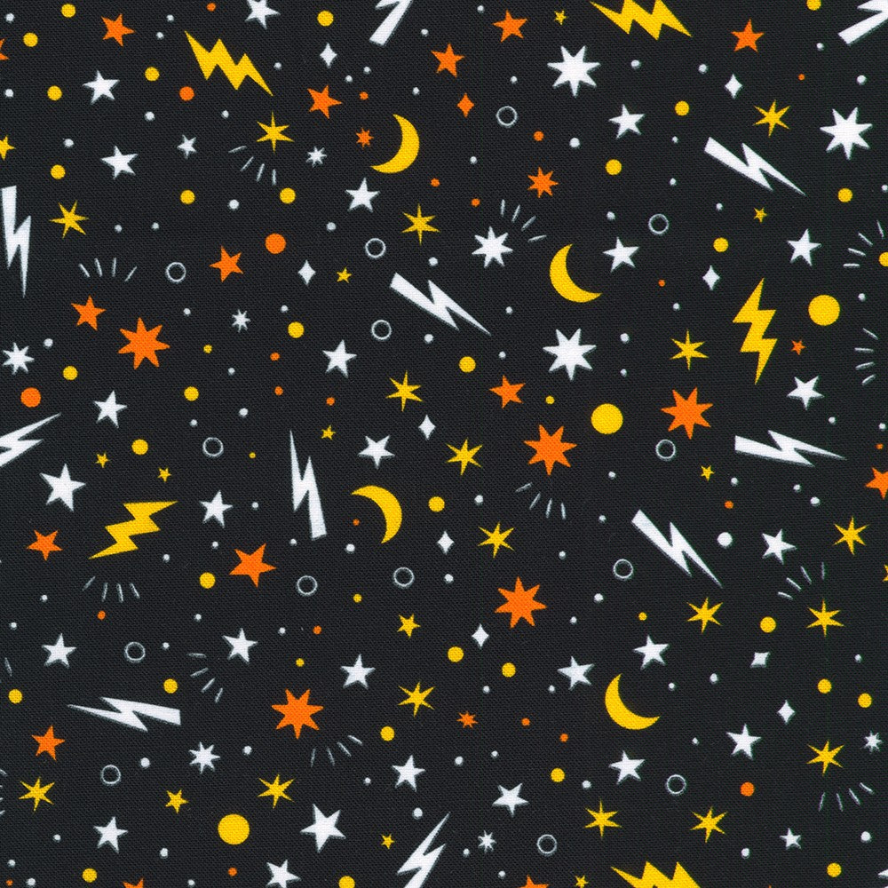 Stars & Lightning Bolts in Night from Lights Out -- Robert Kaufman