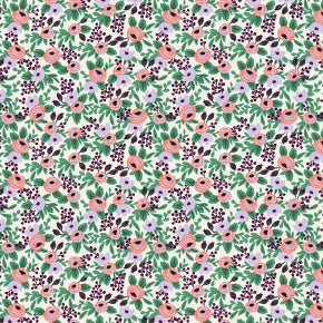 Rosa in Lavender -- Garden Party by Rifle Paper Co. for Cotton + Steel