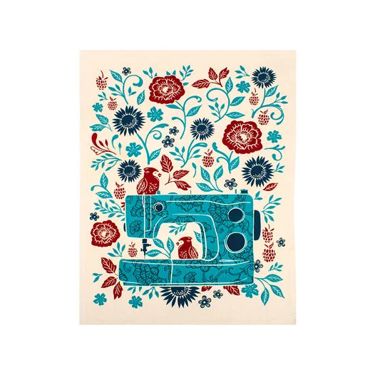Sewing Garden Tea Towel -- Sarah Watts  for Ruby Star Society