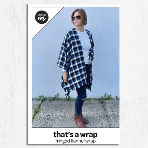 That's a Wrap - by Studio M Squared  Paper Sewing Pattern