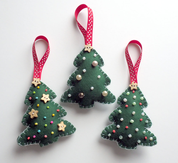 Felt Ornament Sip & Sew