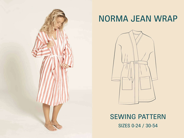 Norma Jean Kimono-Paper pattern -- Wardrobe by Me