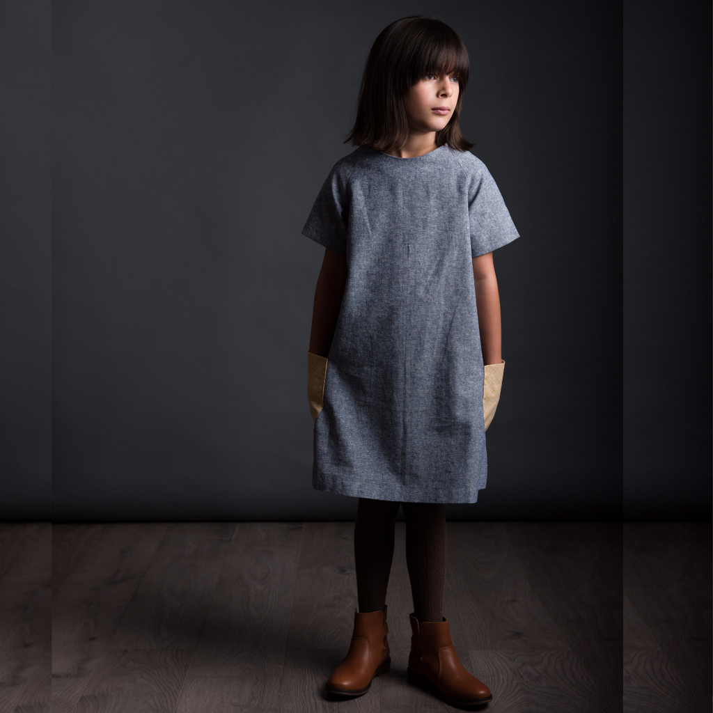 The Raglan Dress Sewing Pattern - Kids (Age 3-8)