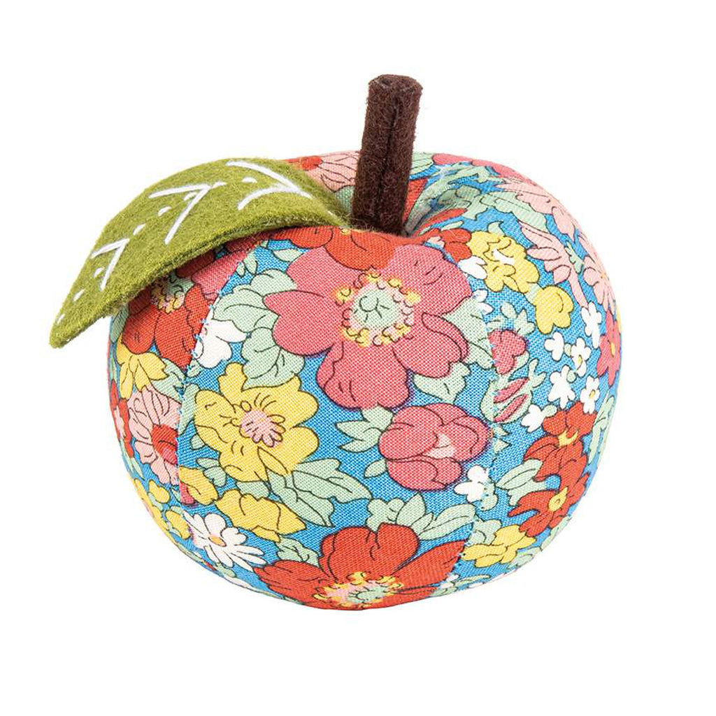 Liberty Fabrics Apple Pin Cushion Cosmo Flower