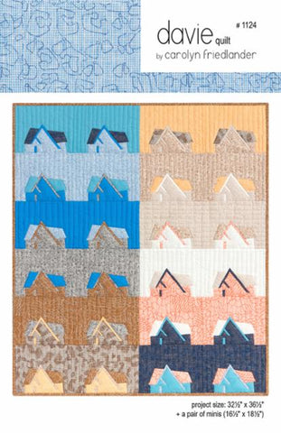 Davies Quilt Pattern --- Slow Sewing Studio by Carolyn Friedlander