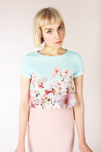 Inari Tee Dress & Crop Top Sewing Pattern --- Named Clothing