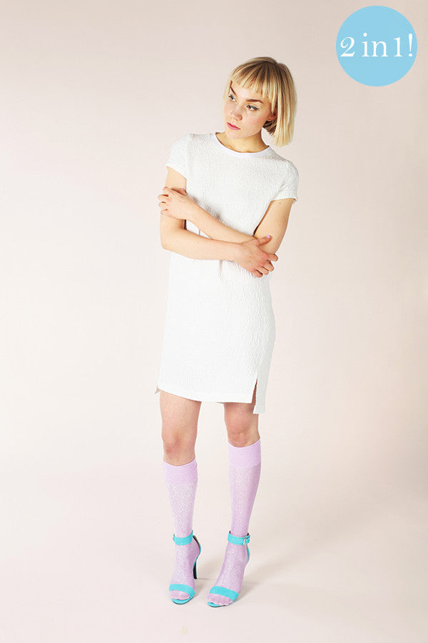 Inari Tee Dress & Crop Top Sewing Pattern --- Named Clothing